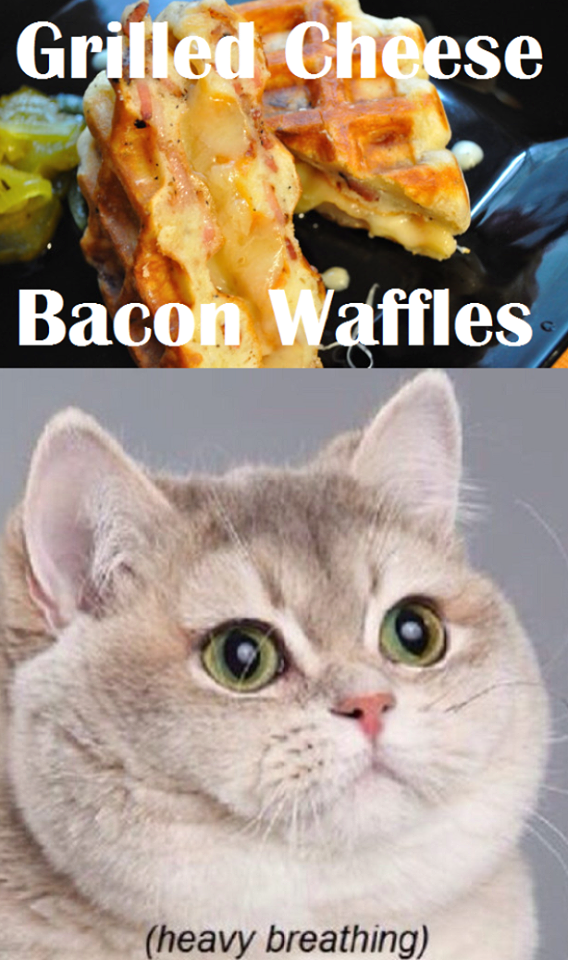 Waffles Cheese Bacon