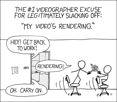 Videographer Rendering