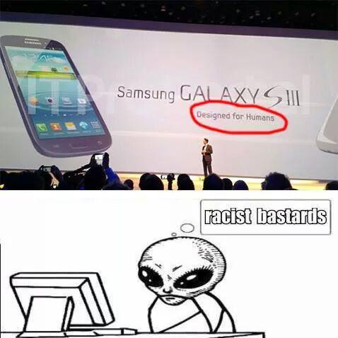Samsung Galaxy S III Racist