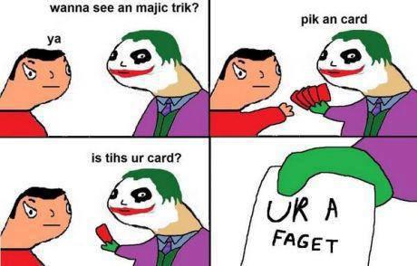 Joker Magic Trick Spooder