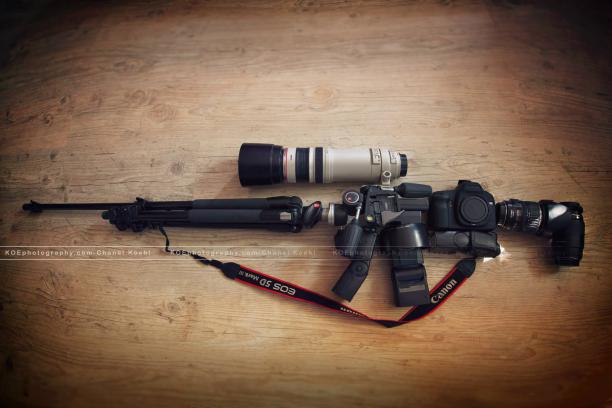 Canon Telephoto Lens Sniper