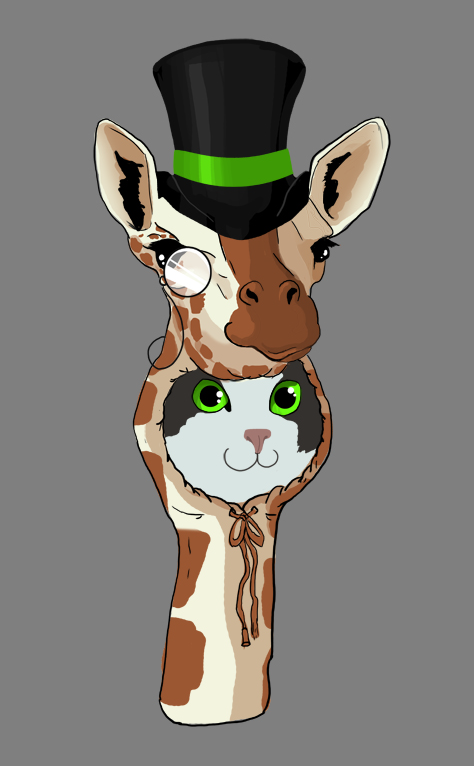 Cat Giraffe Costume