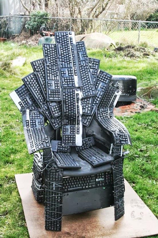 Keyboard Throne