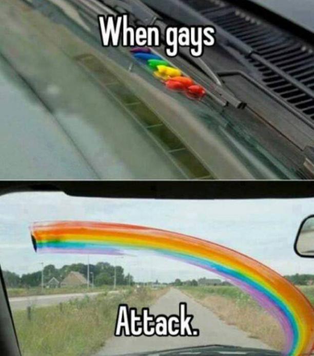 When Gays, Attack!