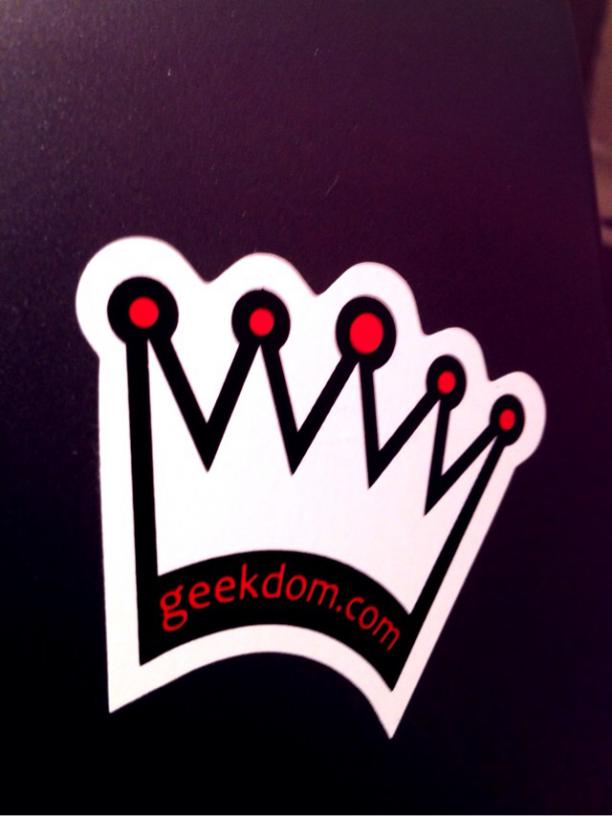 Geekdom Sticker Logo