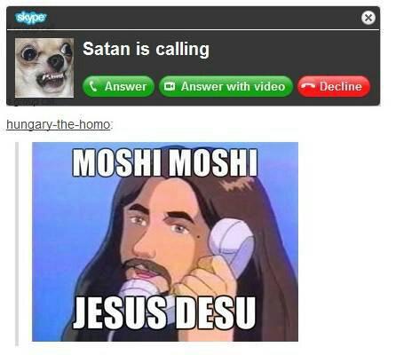 Moshi Moshi Jesus Desu