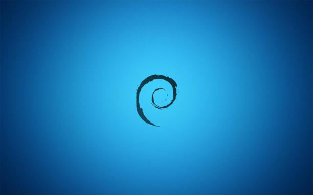 Debian Blue Wallpaper