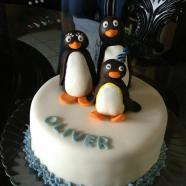 Pingu Birthday Cake