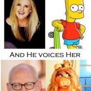 Famous Actors Voice Acting Cartoons